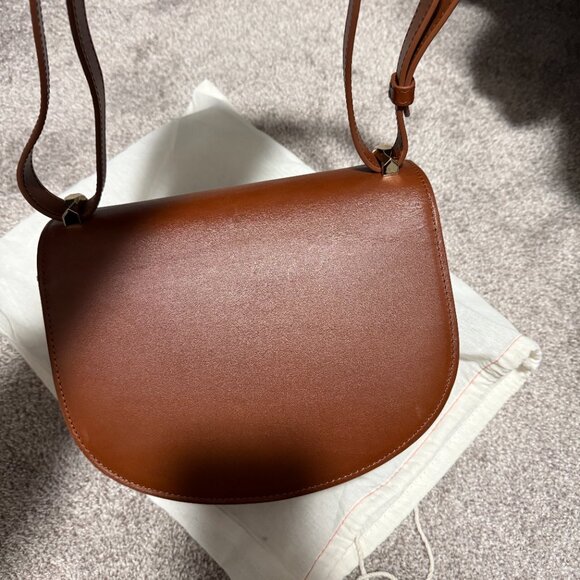 A.P.C. Geneve flap shoulder bag (Retails $900 Brand New) - Picture 3 of 4